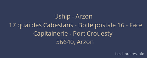 Uship - Arzon