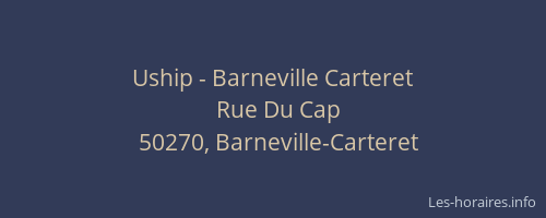 Uship - Barneville Carteret