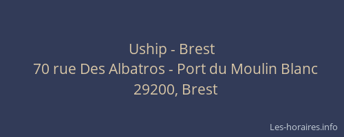Uship - Brest