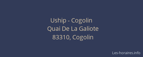 Uship - Cogolin
