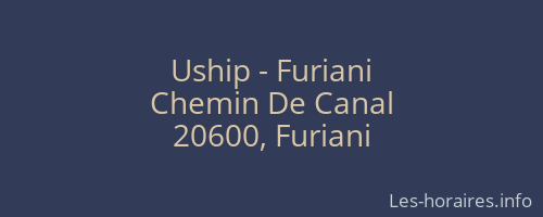 Uship - Furiani
