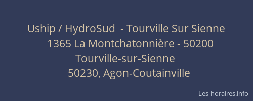 Uship / HydroSud  - Tourville Sur Sienne