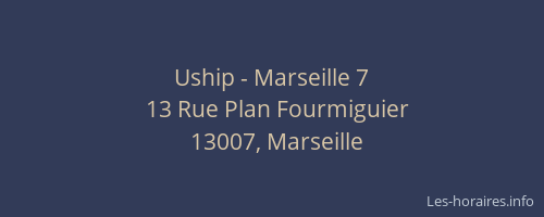 Uship - Marseille 7