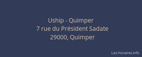 Uship - Quimper