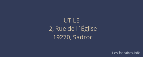 UTILE