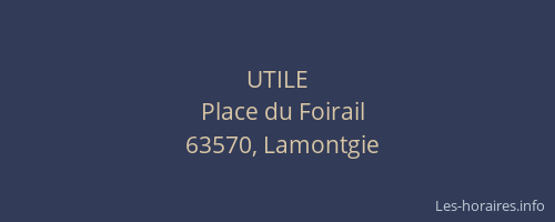 UTILE