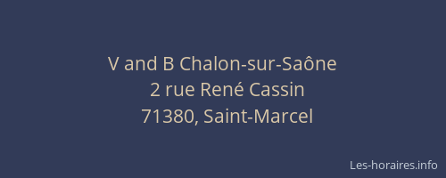V and B Chalon-sur-Saône