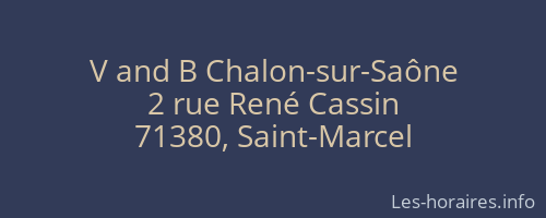 V and B Chalon-sur-Saône
