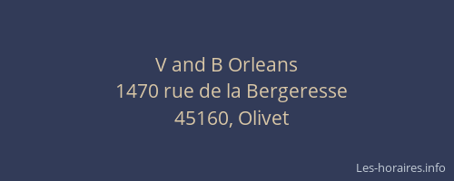 V and B Orleans