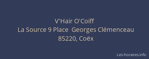 V'Hair O'Coiff