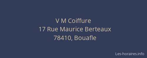 V M Coiffure