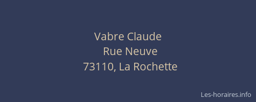 Vabre Claude