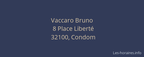 Vaccaro Bruno