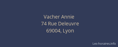 Vacher Annie