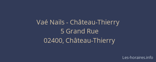 Vaé Nails - Château-Thierry