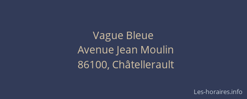 Vague Bleue