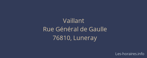Vaillant
