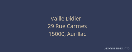 Vaille Didier