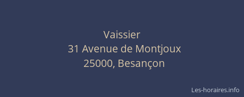 Vaissier