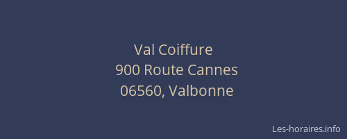 Val Coiffure