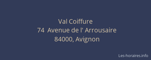 Val Coiffure