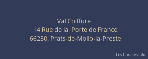 Val Coiffure