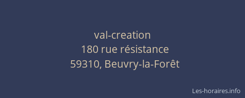 val-creation