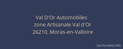 Val D'Or Automobiles