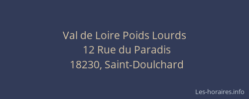 Val de Loire Poids Lourds