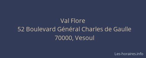 Val Flore
