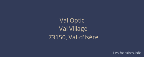 Val Optic