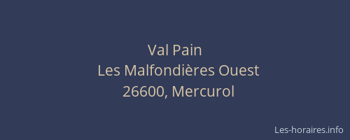 Val Pain
