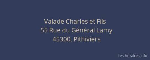 Valade Charles et Fils