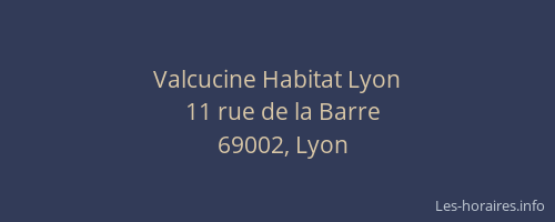 Valcucine Habitat Lyon