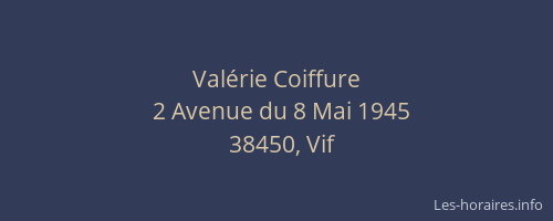 Valérie Coiffure
