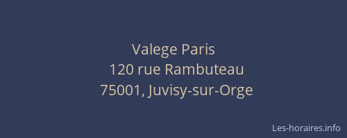 Valege Paris