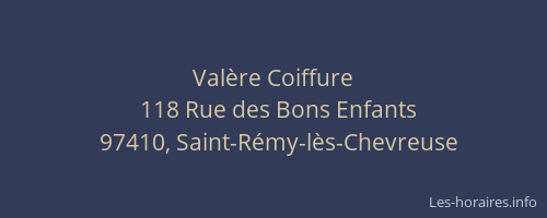 Val&egrave;re Coiffure