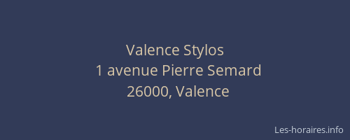 Valence Stylos