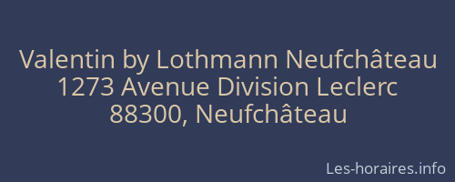 Valentin by Lothmann Neufchâteau
