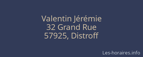 Valentin Jérémie