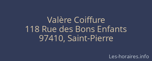Valère Coiffure
