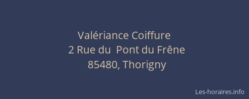 Valériance Coiffure
