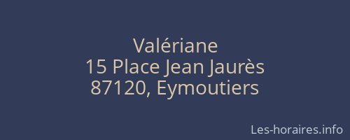 Valériane