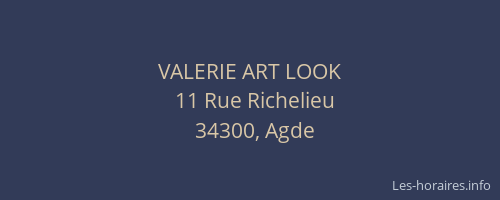 VALERIE ART LOOK
