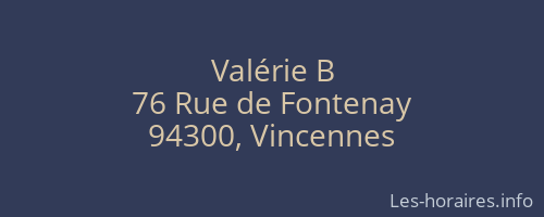 Valérie B