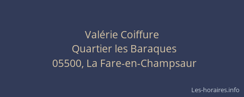 Valérie Coiffure