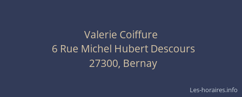 Valerie Coiffure