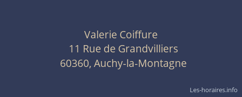 Valerie Coiffure