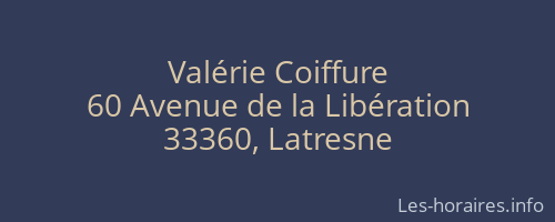 Valérie Coiffure