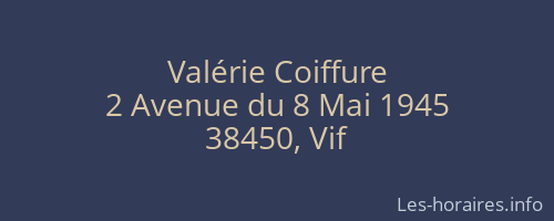 Valérie Coiffure